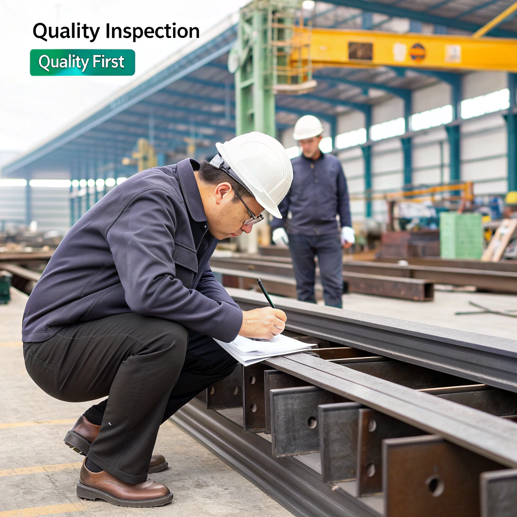 Steel Structure Quality Control Inspection